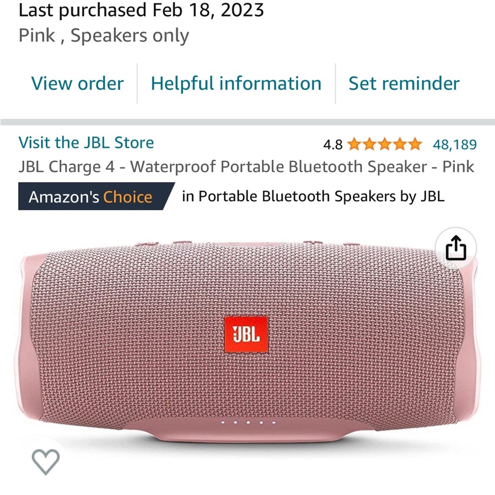 JBL charge 4